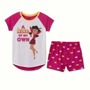 Disney Proud Family Pajama Set Size L 10/12